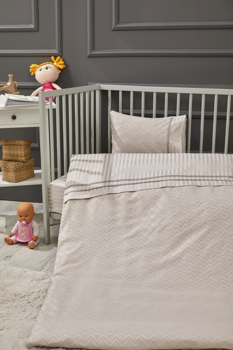 Elegant Zigzag Bambu Nevresim Takımı 3