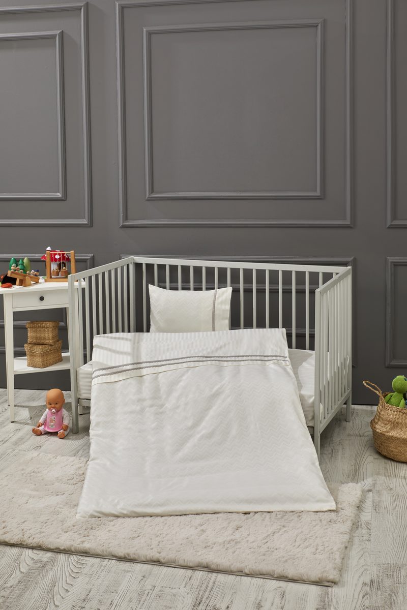 Elegant Zigzag Bambu Nevresim Takımı 4