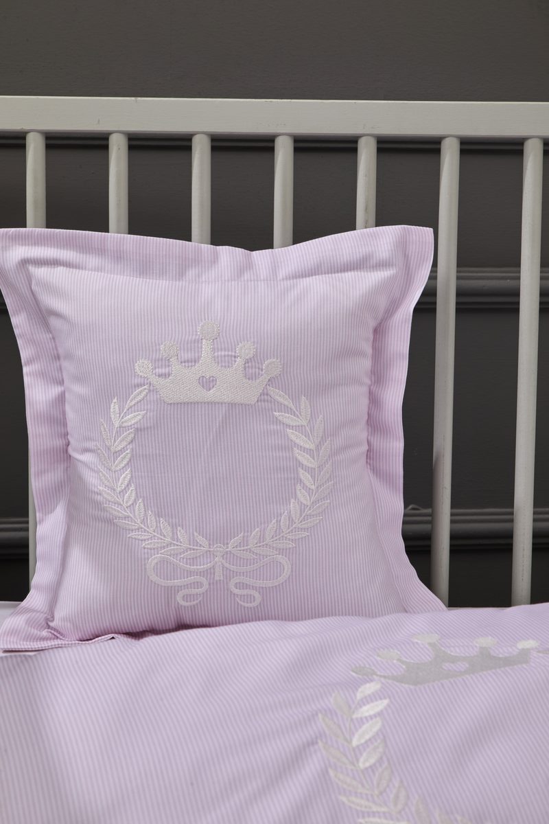 Queen Nakışlı Pamuk Nevresim Takımı 4